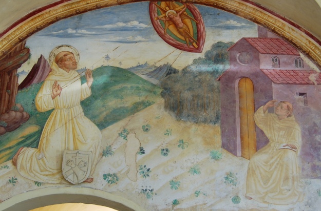 San Francesco che riceve le stimmate - San Girolamo, Spello